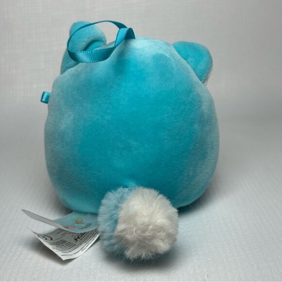 5 Squishmallows Christmas Ornaments 4” Fox Lion Pig & Cat - Picture 3 of 11